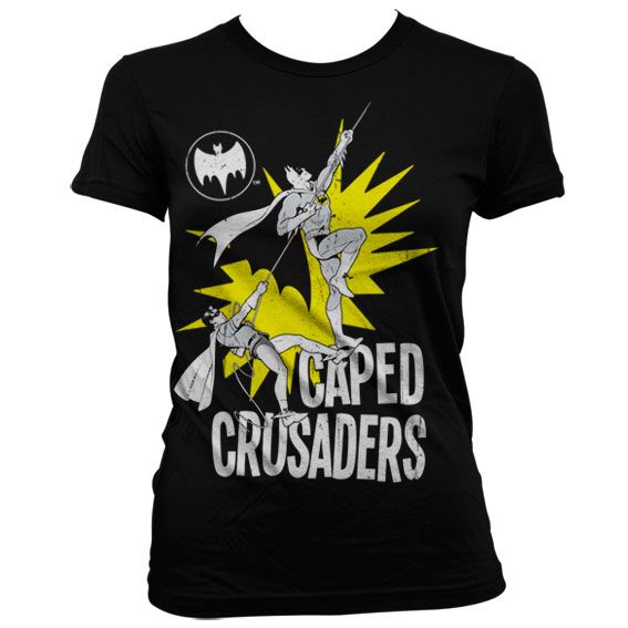 Batman stylové dámské tričko s potiskem Caped Crusaders