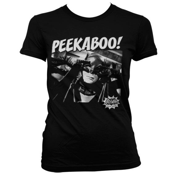 Batman stylové dámské tričko s potiskem Peekaboo!