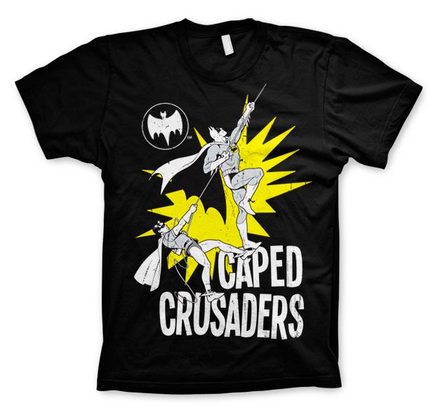 Batman stylové pánské tričko s potiskem Caped Crusaders