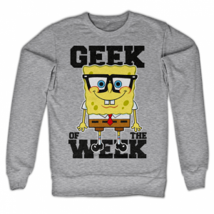 Spongebob originální mikina s potiskem Geek of the Week | L, M, S, XL, XXL
