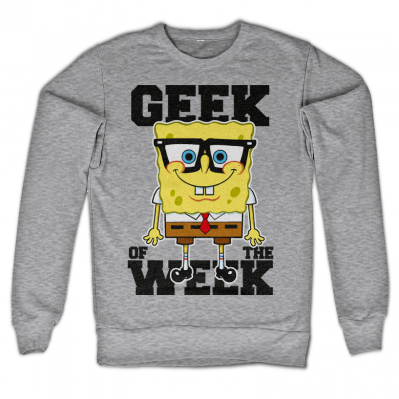 Spongebob originální mikina s potiskem Geek of the Week