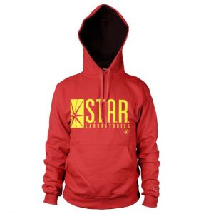The Flash stylová hoodie mikina s kapucí a potiskem Star Laboratories | L, M, S, XL, XXL