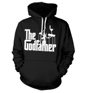 The Godfather stylová hoodie mikina s kapucí a potiskem Logo | L, M, S, XL, XXL