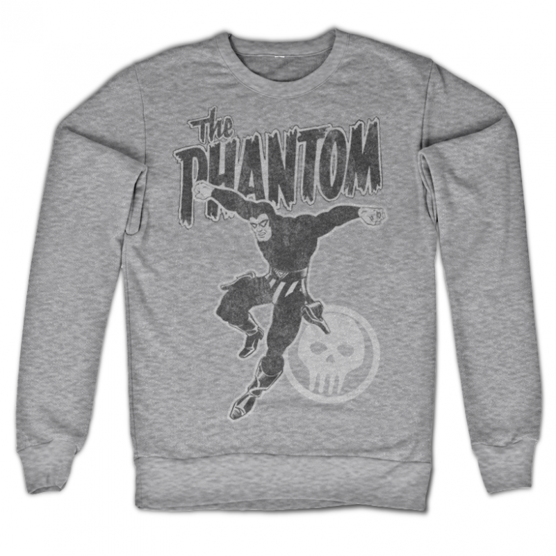 The Phantom mikina s potiskem Phantom Jump Distressed