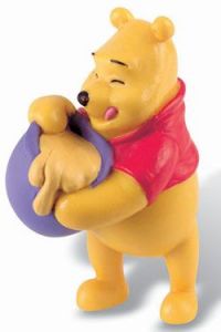 Winnie the Pooh Figurka Winnie with Honey 7 cm