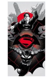 Batman v Superman Ručník Logo 140 x 70 cm