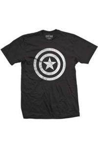 Captain America Civil War Tričko Basic Shield Distressed Velikost XXL Rock Off