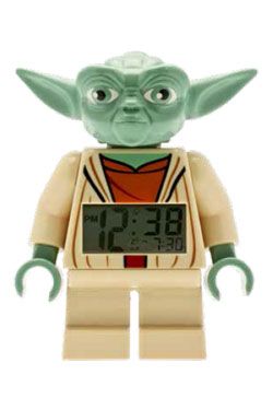 Lego Star Wars Alarm Hodiny Yoda 17 cm ClicTime