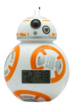 Star Wars Episode VII BulbBotz Alarm Hodiny with Light BB-8 19 cm ClicTime