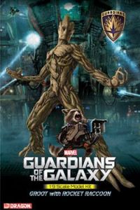 Guardians of the Galaxy Plastic Model Kit 1/9 Groot & Rocket Raccoon 20 cm