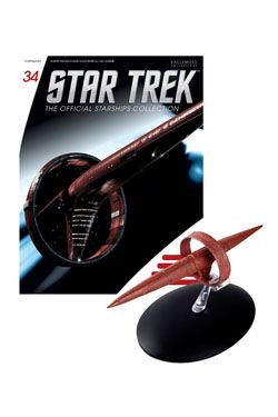 Star Trek Official Starships Kolekce Magazine with Model #34 Vulcan Surak Class Eaglemoss Publications Ltd.