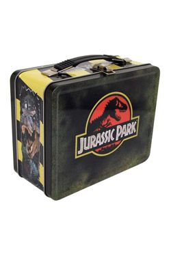 Jurassic Park Tin Tote Logo Factory Entertainment