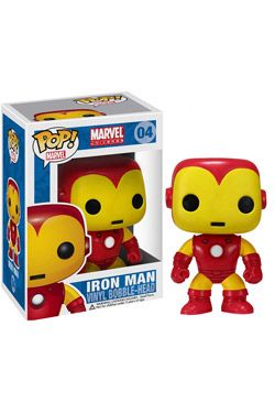 Marvel Comics POP! Vinyl Bobble-Head Iron Man 10 cm Funko