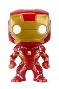 Captain America Civil War POP! vinylová Bobble-Head Iron Man 10 cm