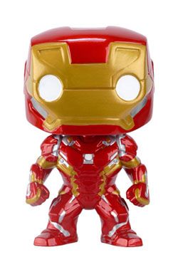 Captain America Civil War POP! vinylová Bobble-Head Iron Man 10 cm Funko