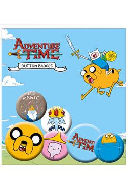 Adventure Time Pin Placky 6-Pack Jake GB eye