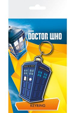 Doctor Who Gumový Keychain Tardis 7 cm GB eye