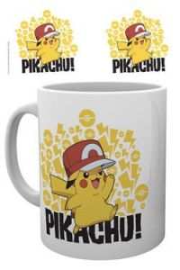 Pokemon Hrnek Ash Hat Pikachu