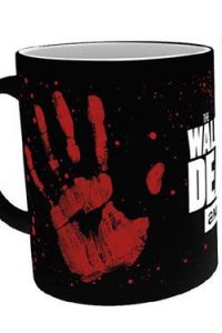 Walking Dead Heat Měnící Hrnek Hand Print