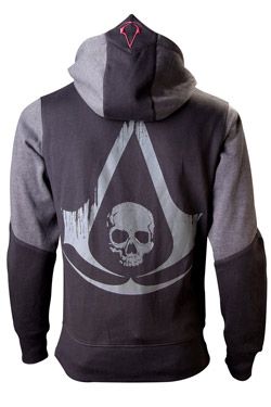 Assassins Creed IV Black Flag Hooded Mikina Logo Velikost L Other