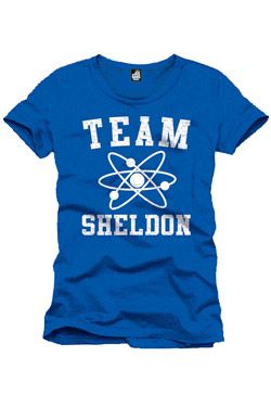 The Big Bang Theory Tričko Team Sheldon Velikost L Cotton Division