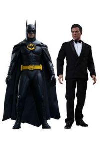 Batman Returns Movie Masterpiece Akční Figurka 2-Pack 1/6 Batman & Bruce Wayne 32 cm