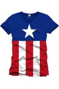 Captain America Tričko Kostým Velikost XL CODI