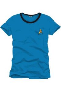 Star Trek Tričko Uniform blue Velikost M