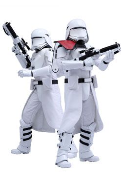 Star Wars Episode VII Movie Masterpiece Akční Figure 2-Pack 1/6 First Order Snowtroopers Hot Toys