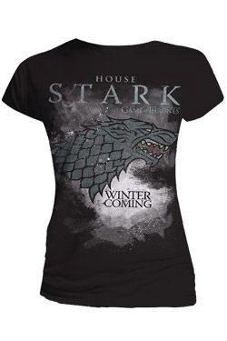 Game Of Thrones Dámské Tričko Stark Houses Velikost S Other