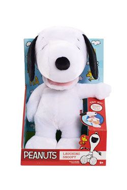 Peanuts Plyšák Figure with Sound Laughing Snoopy 28 cm IMC Toys
