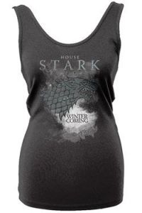 Game of Thrones Dámské Tank Top Stark Houses Velikost S Other