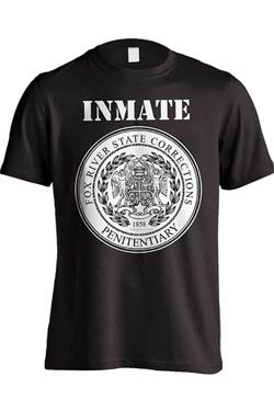 Prison Break Tričko Fox River Inmate Black Velikost L Other