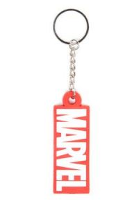 Marvel Comics Gumový Keychain Original Logo