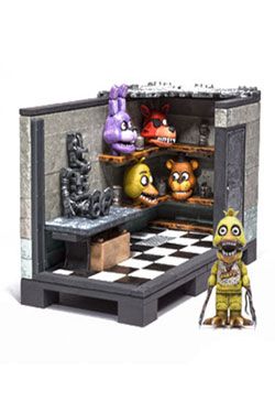 Five Nights at Freddy's Construction Set Back Stage McFarlane Toys
