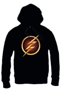The Flash Hooded Mikina Logo Velikost L