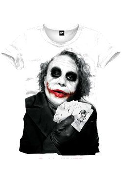 Batman Tričko Joker Poker Velikost XL Cotton Division