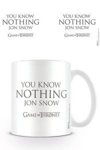 Game of Thrones Hrnek You Know Nothing Jon Snow