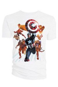 Marvel Comics Tričko Avengers Cover Velikost XL