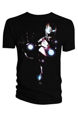 Marvel Comics Tričko Iron Man In Shadow Velikost S Titan Merchandise