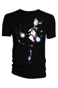 Marvel Comics Tričko Iron Man In Shadow Velikost XL