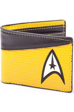 Star Trek Peněženka Bifold Command Logo Yellow Difuzed