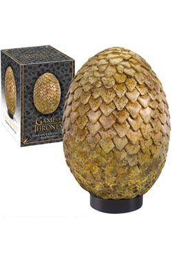 Game of Thrones Dragon Egg Prop Replika Viserion 20 cm Noble Collection