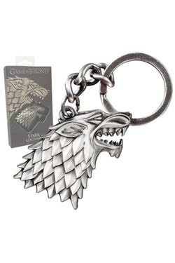 Game of Thrones Metal Keychain Stark Sigil Noble Collection