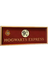 Harry Potter Nástěnná Dekorace Plaque Bradavice Express 56 x 20 cm