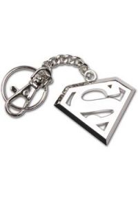 Superman Metal Key Ring Logo