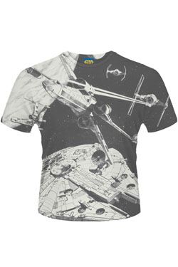 Star Wars Tričko Space Battle Velikost M PHD Merchandise