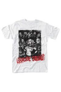 Suicide Squad Tričko Pose Red Text Velikost XL PHD Merchandise
