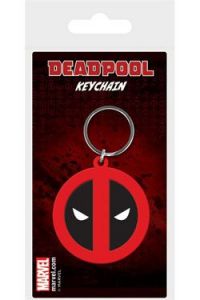Marvel Comics Gumový Keychain Deadpool Symbol 6 cm
