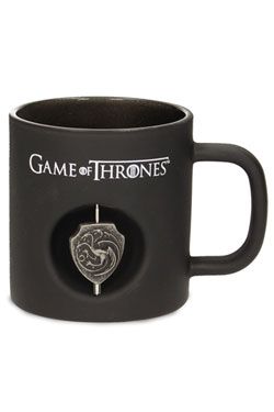 Game of Thrones Hrnek 3D Rotating Logo Targaryen Black Crystal SD Toys